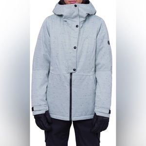 686 snowboarding ski jacket insulated rumor women XS super warm